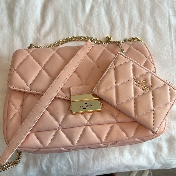 Beautiful pink Kate spade purse and card/wallet/key holder - Picture 6 of 6